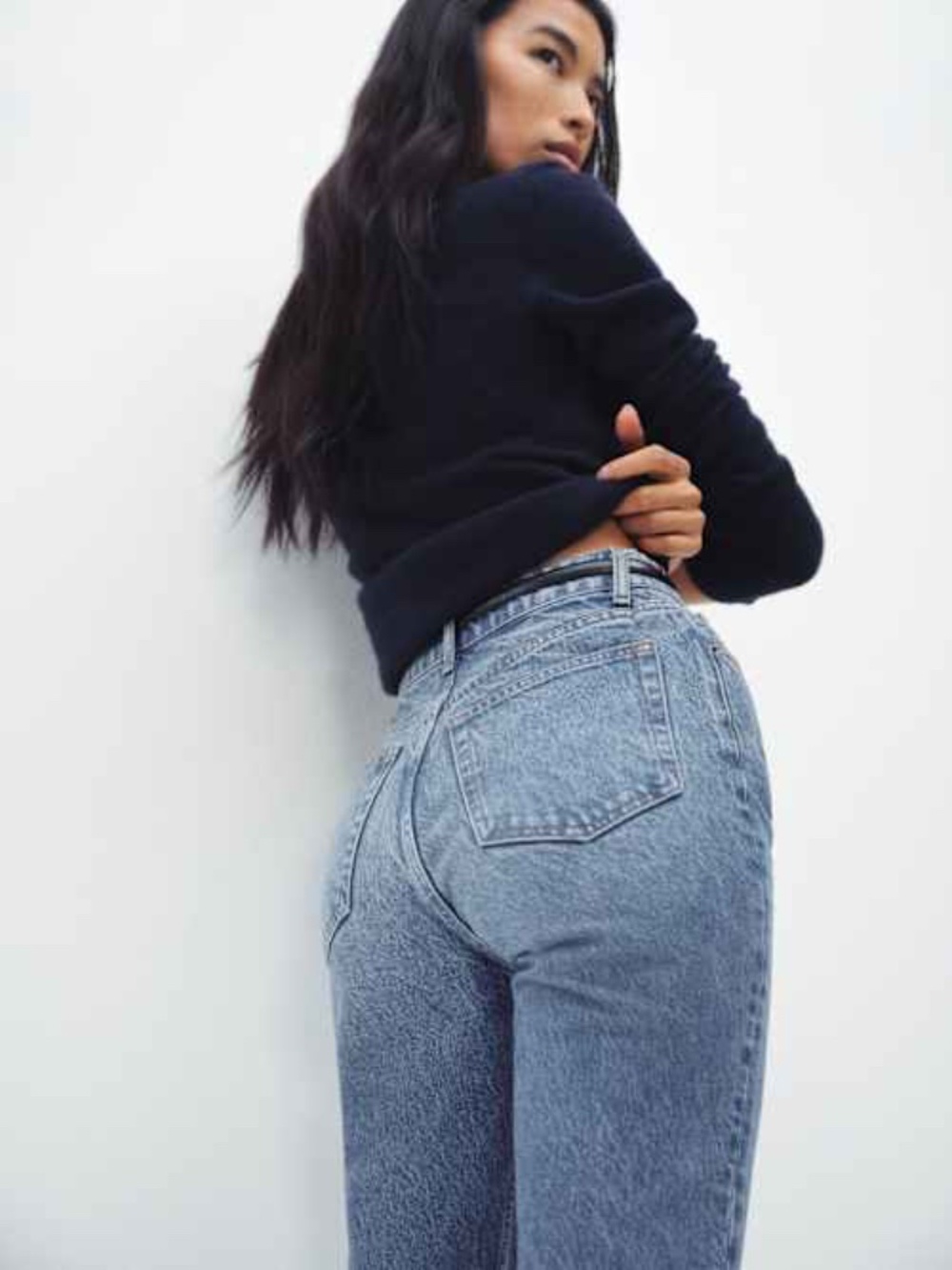 Reformation Cynthia High Rise Straight Jeans - Picture 13 of 14